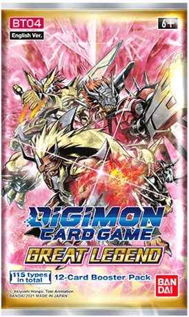 Digimon Great Legend Booster Pack