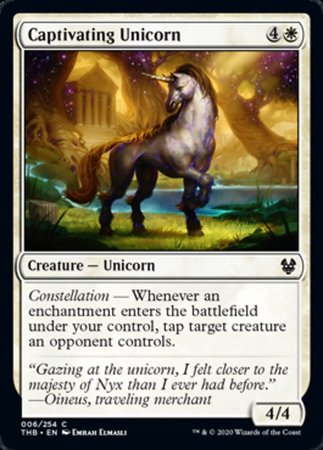 Captivating Unicorn [Theros Beyond Death]