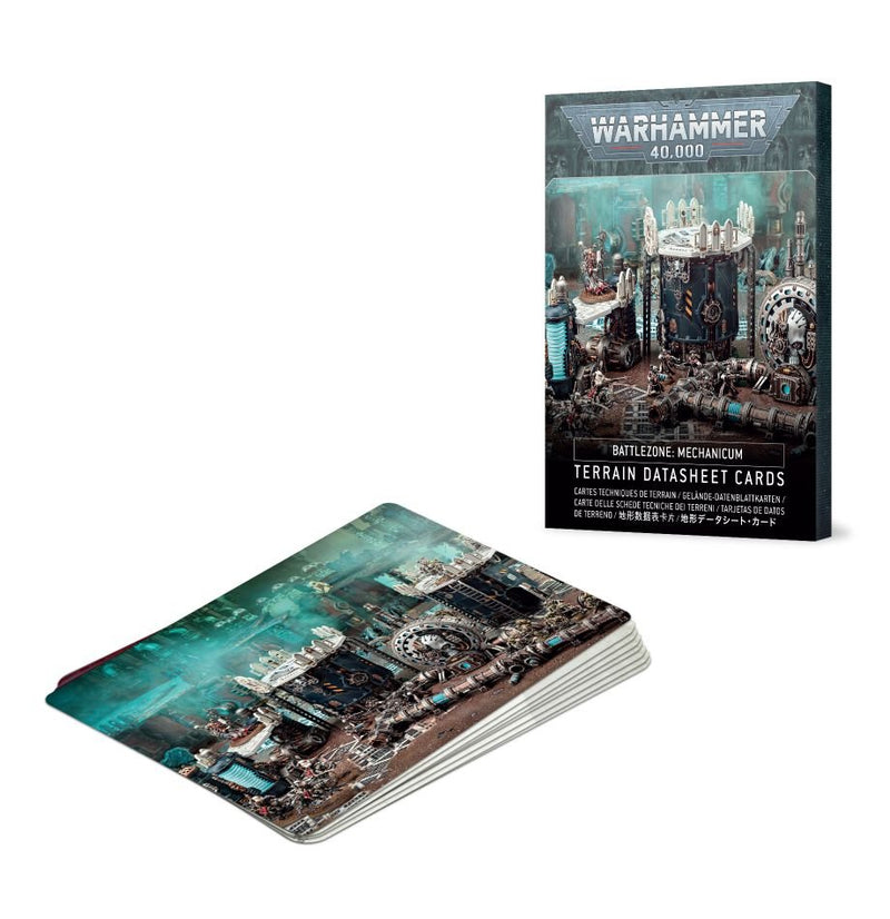 Battlezone: Mechanicum - Terrain Datasheet Cards