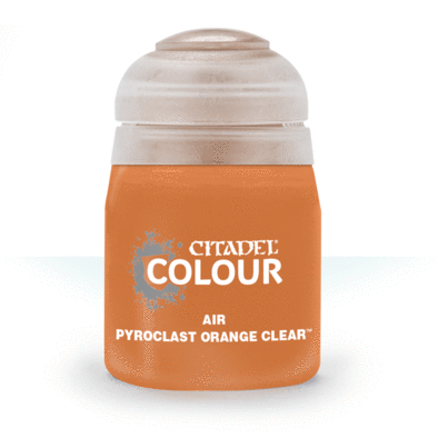 AIR: PYROCLAST ORANGE CLEAR