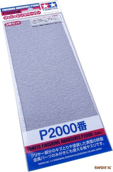 Tamiya Finishing Abrasive P2000