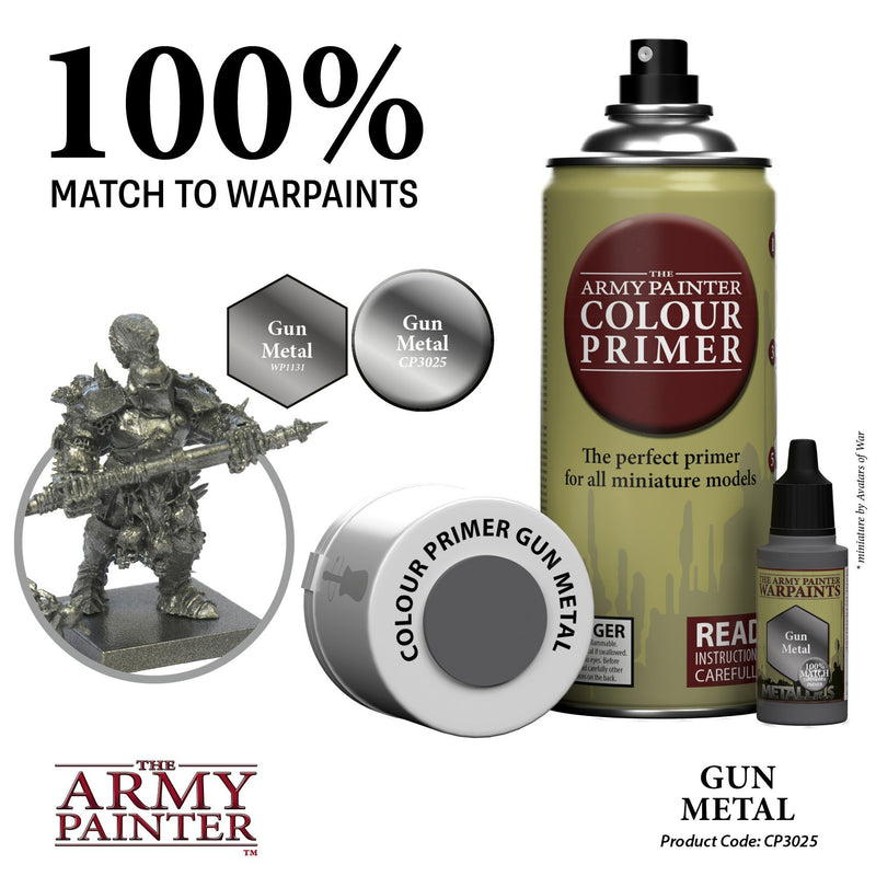 Army Painter Color Primer Gun Metal