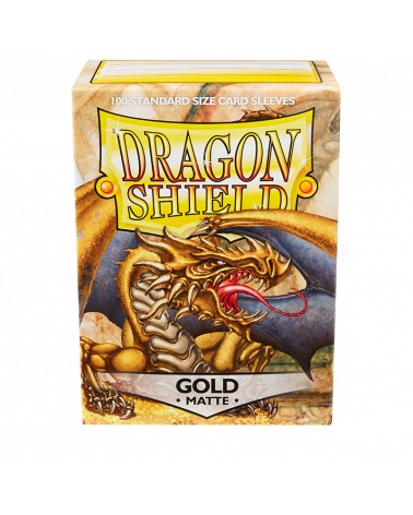 Dragon Shield: Matte: Gold (100)