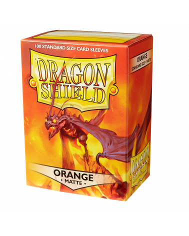 Dragon Shield: Matte: Orange (100)