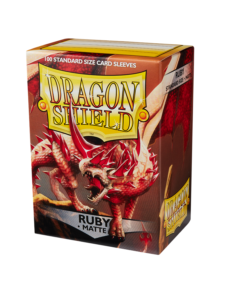 Dragon Shield: Matte: Ruby (100)