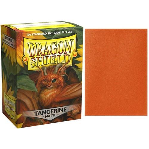 Dragon Shield: Matte: Tangerine (100)