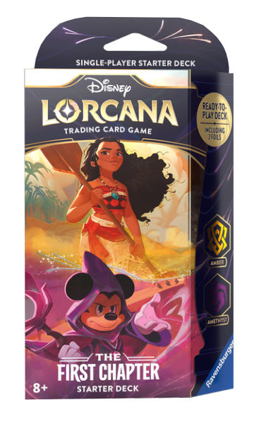 Ravensburger Disney Lorcana Deck Box The First Chapter Captain