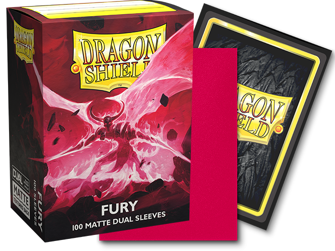 Dragon Shield: Dual Matte: Fury (Magenta) (100)