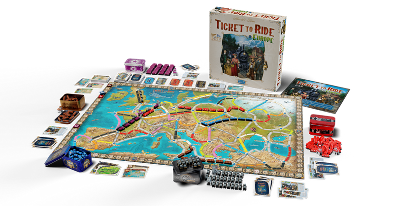 Ticket To Ride Europe - 15th Anniversary Edition